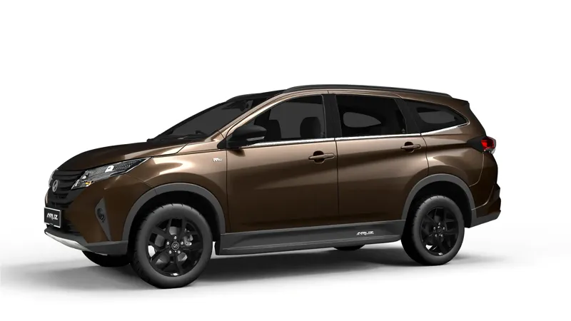 Perodua Aruz in Vintage Brown